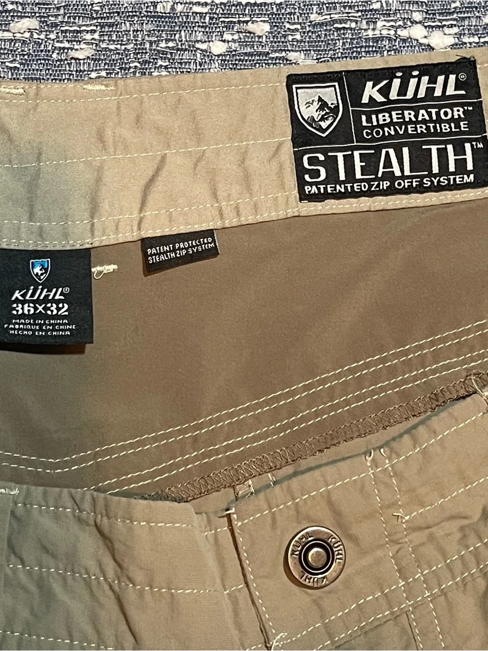 Kuhl Men's Tan Performance Shorts